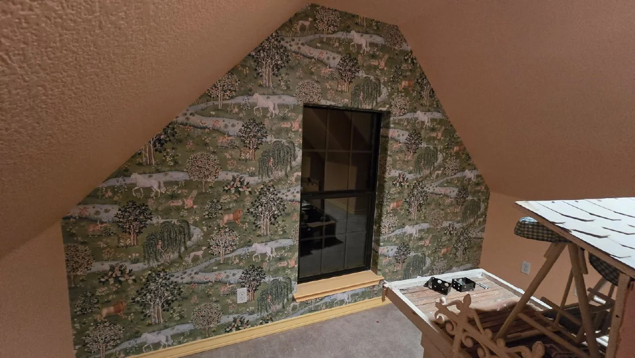 Final wallpaper inspection