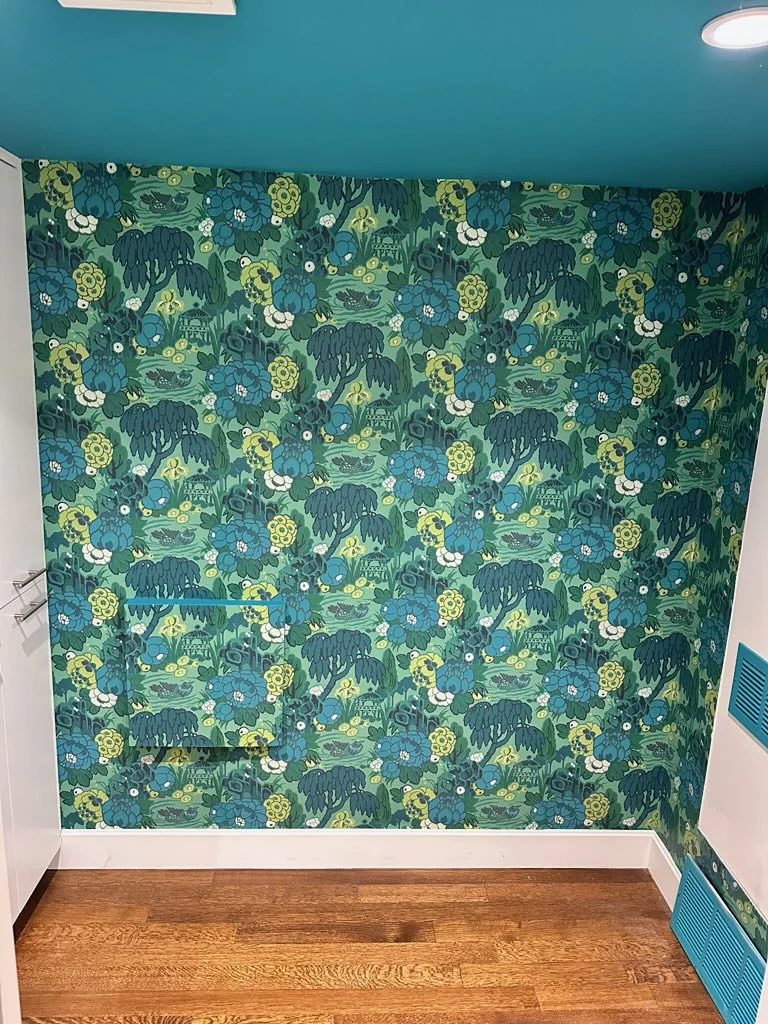 Wall preparation for wallpaper