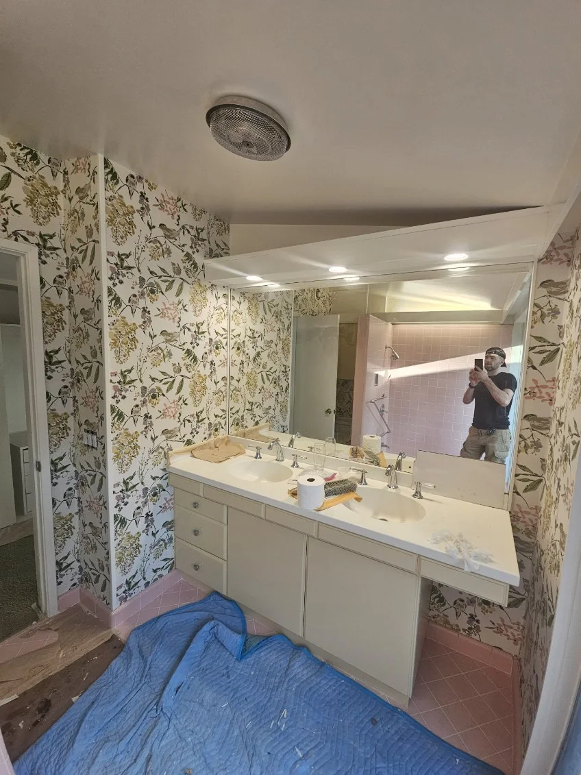 Wallpaper installation East Atlanta example 2