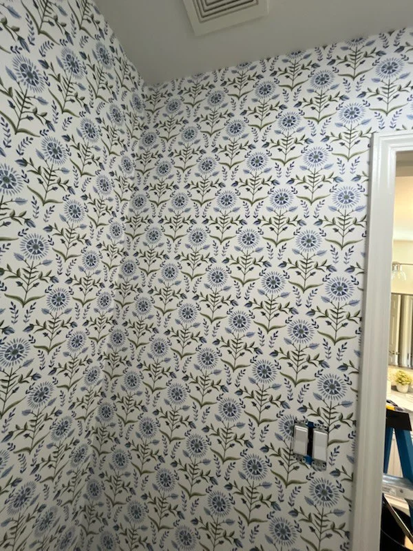 Wallpaper installation Georgia Tech example 3