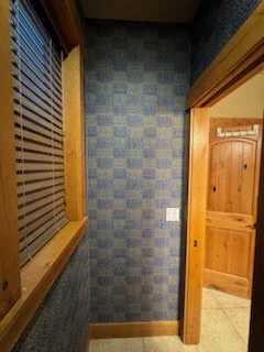 Historic home wallpaper restoration in Atlanta