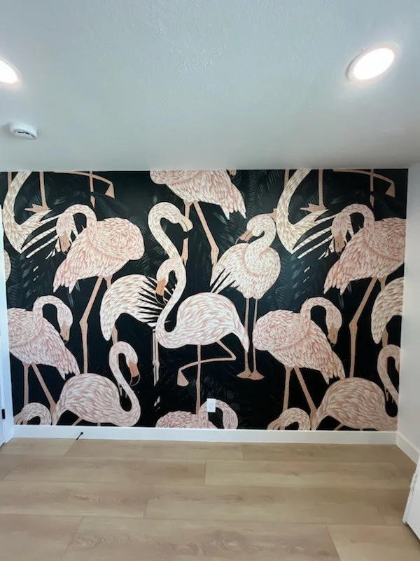 Wallpaper installation in Home Park Atlanta