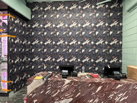 Wallpaper installation Pine Hills example 2